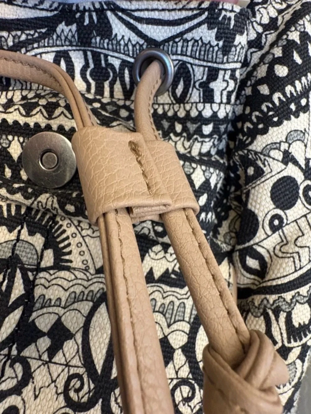 Sakroots Artist Circle Mini Canvas Backpack